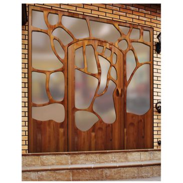 Barcelona Door with Custom Sidelights